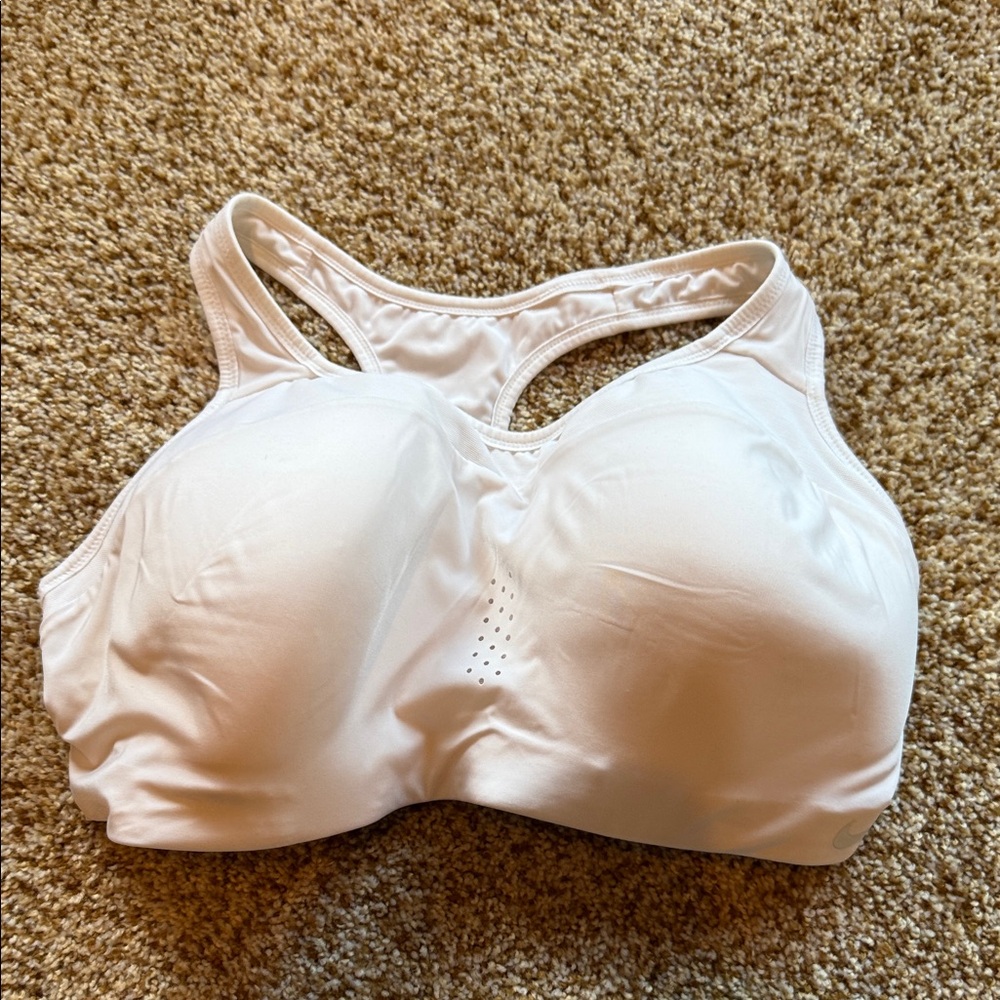 Nike Women's White Sports Bra